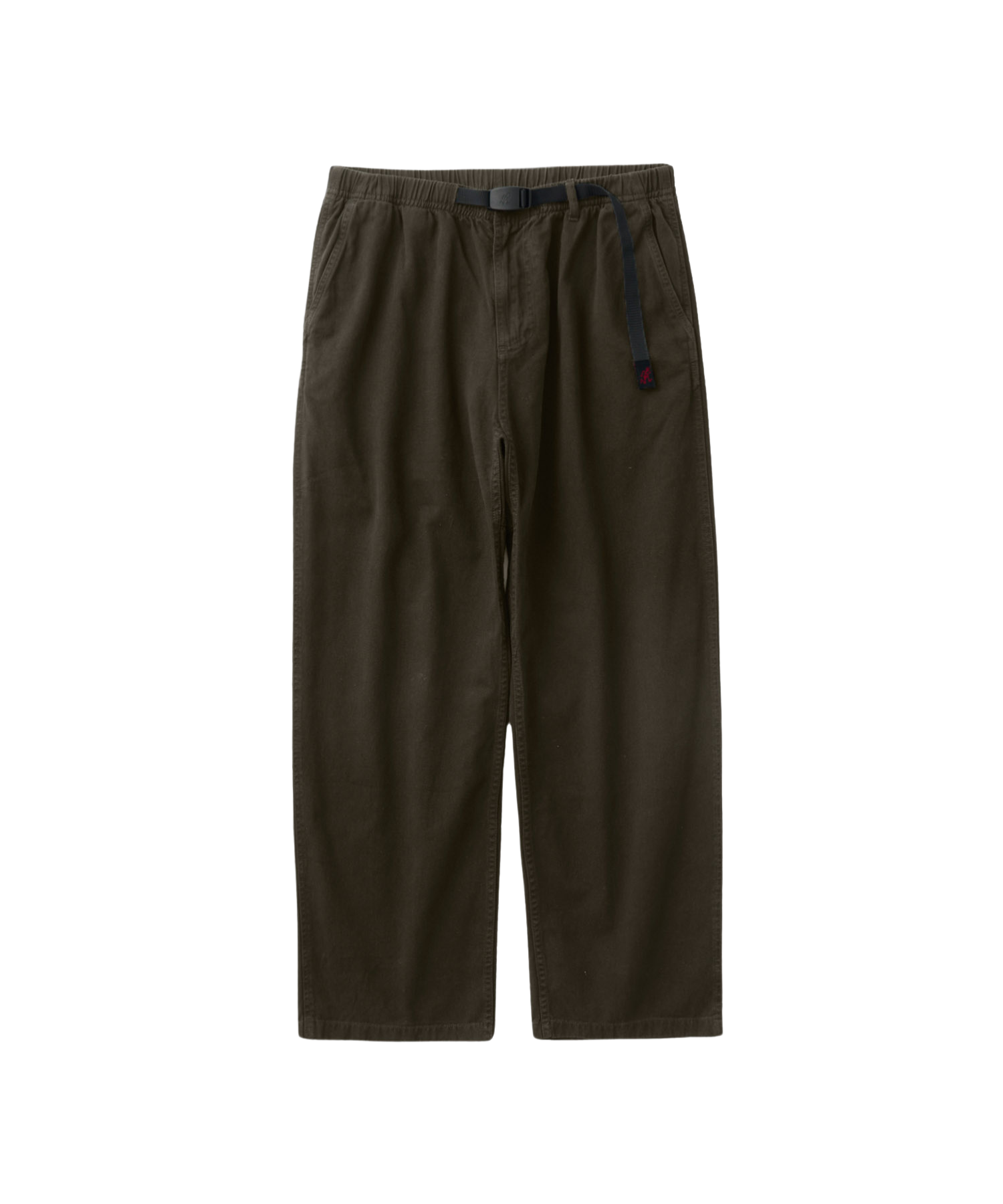 Gramicci Wide Pants Dusky Olive front view
