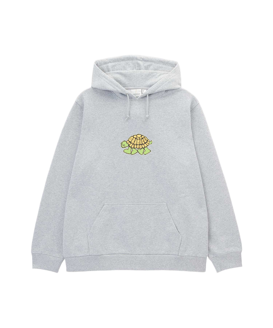 Gramicci hoodie heather grey fleece sweatshirt everyday wear relaxed fit