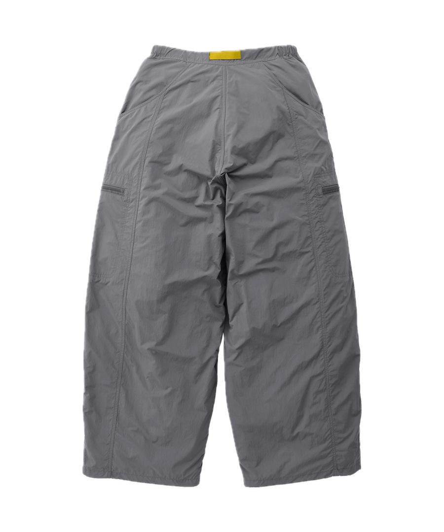 Gramicci Nylon Balloon Pant Grey – Side View Lightweight Travel Pants