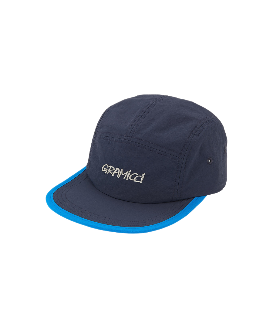 Nylon Gramicci Cap British Navy water-resistant five-panel outdoor cap