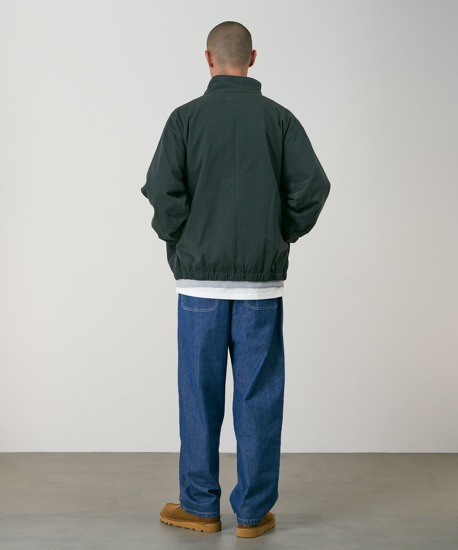 Japanese Chambray Double Knee - Blue | Durable & Stylish Work
