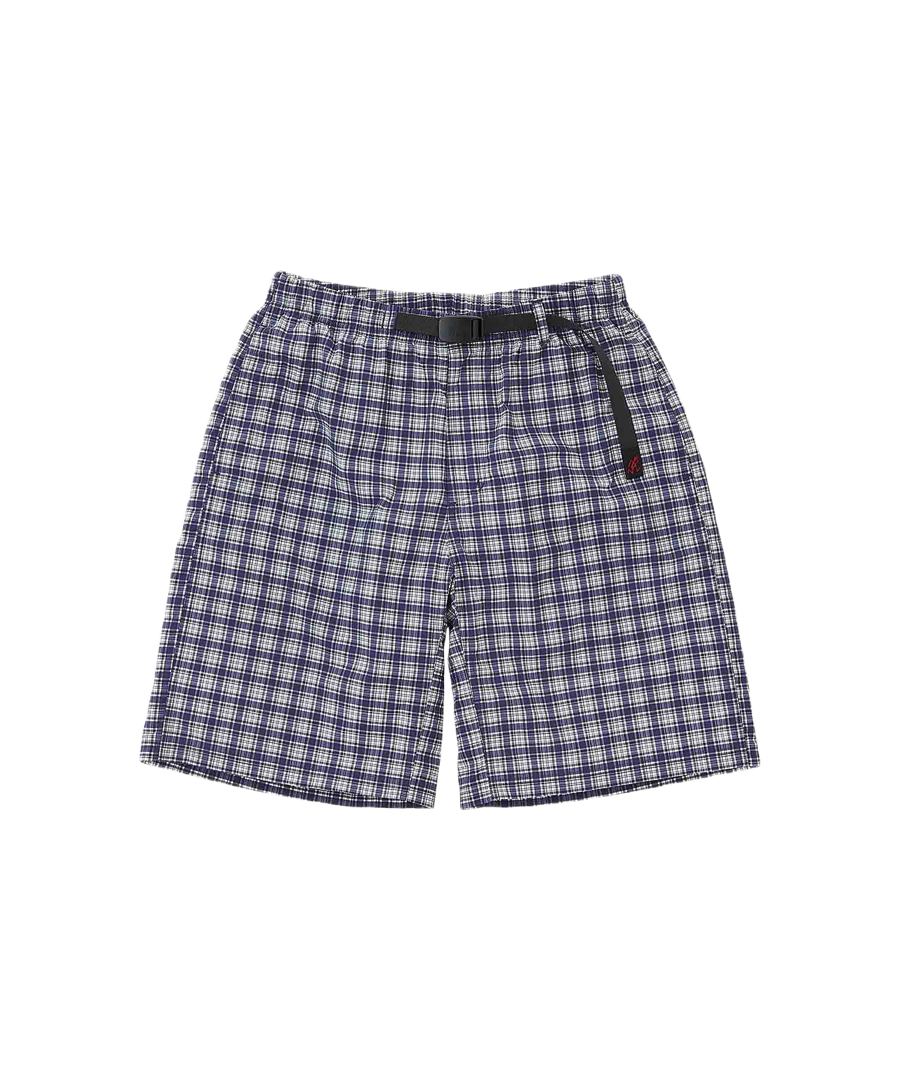 Gramicci Checkered Shell Short Navy Check