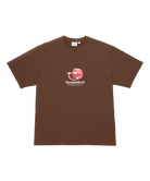 Gramicci Pomegranate Tee Brown – organic cotton relaxed fit graphic t-shirt