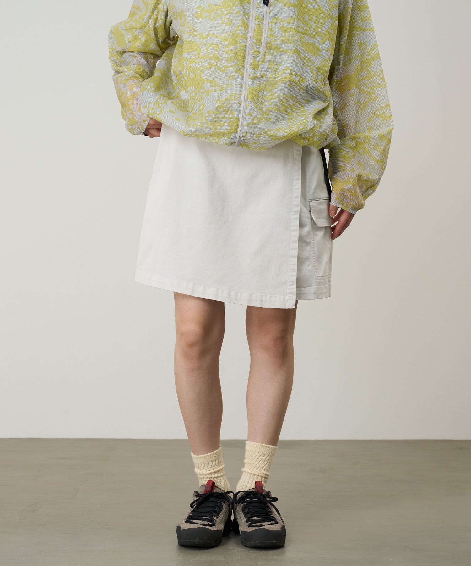 G-Skort Shell model side view skort skirt shorts hybrid
