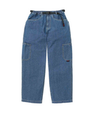 Gramicci workwear pants blue color relaxed fit durable cotton fabric
