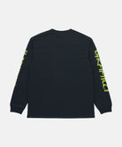 Back view of Gramicci Freedom L/S Tee Vintage Black made from eco cotton with a soft dry-touch fabric and relaxed everyday fit.