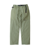 Gramicci Gadget Pant Sage front view in eco cotton washed twill with wrap-around utility pockets