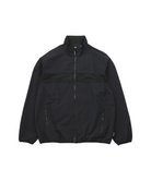 Gramicci Guide Jacket Black crafted from a lightweight water-repellent nylon blend with UV protection and zip pockets for everyday wear.