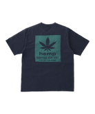 Gramicci Hemp Tee Navy Pigment Front View