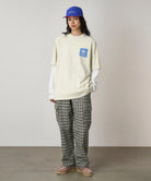Hemp Tee Natural Pigment eco cotton graphic t-shirt front view on model relaxed fit streetwear