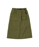 Gramicci Nylon Utility Skirt Olive lightweight water-resistant utility skirt product view