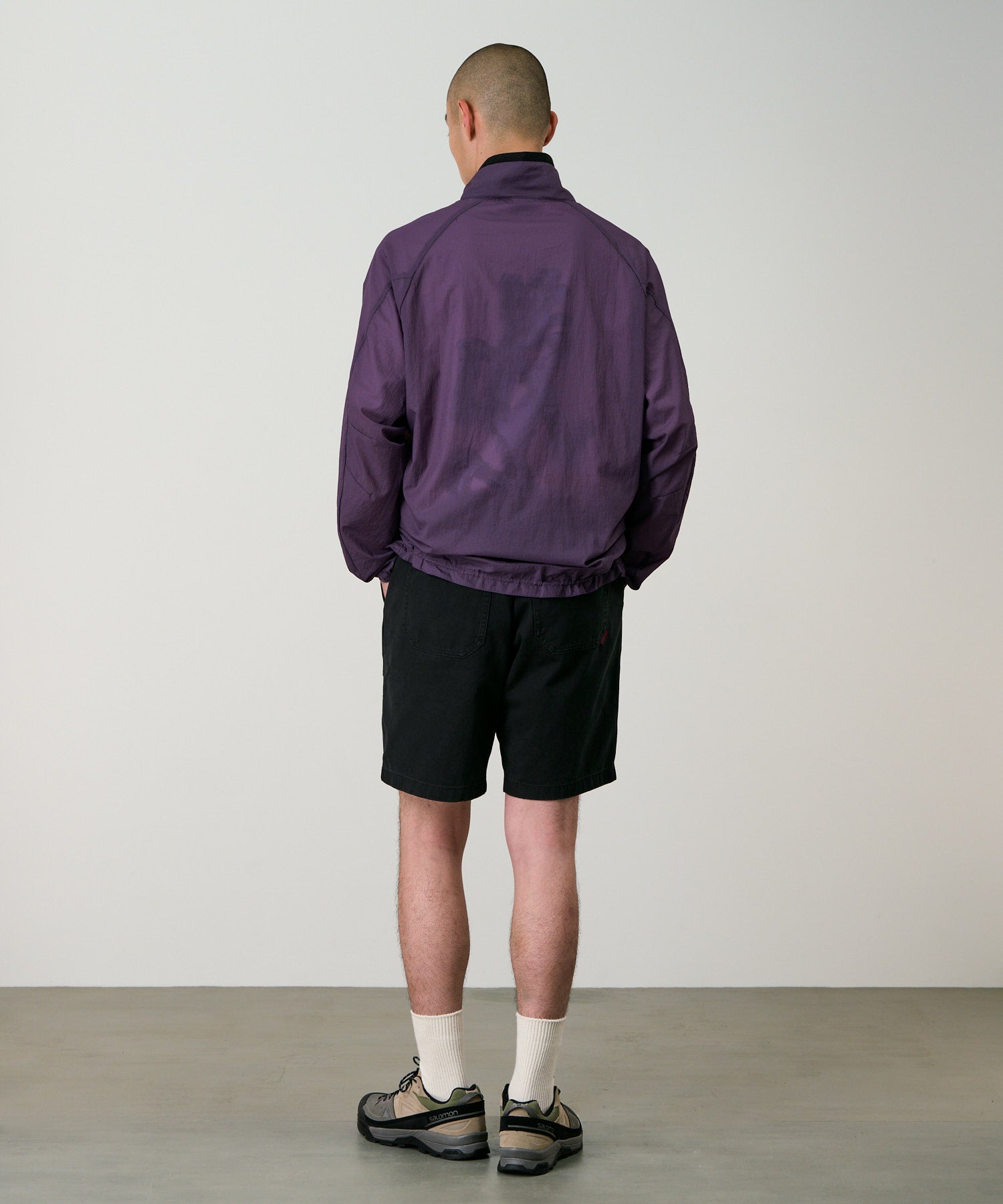 Ridge Short Black model back view outdoor shorts relaxed fit