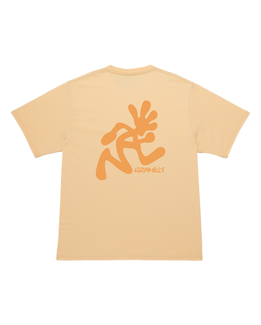 Running Man Tee Mango model shot relaxed fit t-shirt
