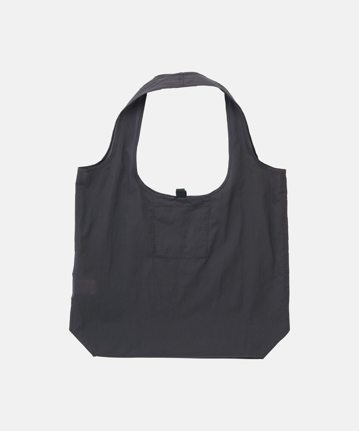 Ultra-Light Shopper Midnight fabric detail packable tote reflective logo