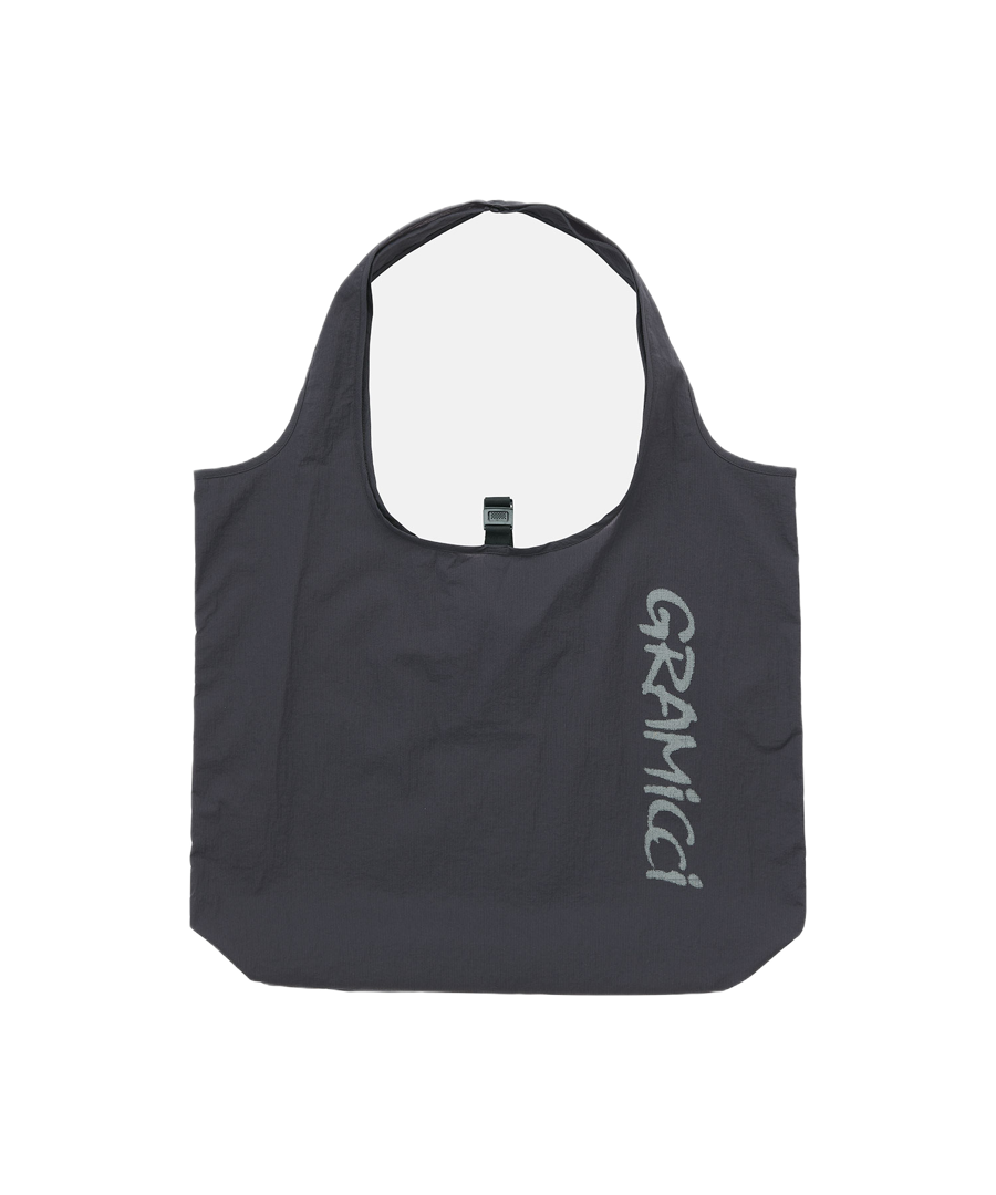 Ultra-Light Shopper Midnight packable tote bag reflective logo lightweight