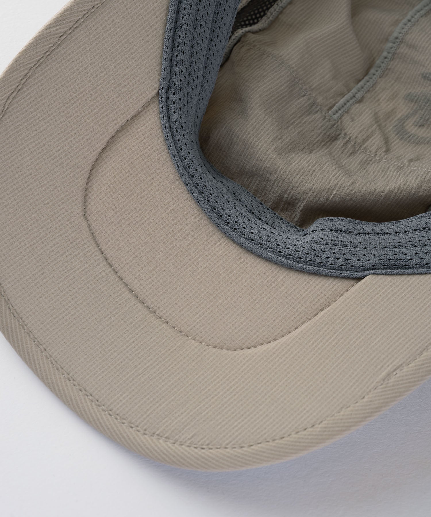 Ultra-Light Tech Cap Concrete mesh fabric detail breathable lightweight cap